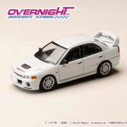 Hobby Japan Mitsubisi Lancer RS Evolution IV - Initial D – blanco -Escala 1/64 HJDMD005