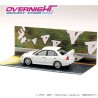 Hobby Japan Mitsubisi Lancer RS Evolution IV - Initial D – blanco -Escala 1/64 HJDMD005