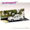 Hobby Japan Mitsubisi Lancer RS Evolution IV - Initial D – blanco -Escala 1/64 HJDMD005