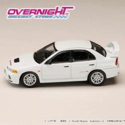 Hobby Japan Mitsubisi Lancer RS Evolution IV - Initial D – blanco -Escala 1/64 HJDMD005