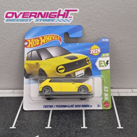 Hot Wheels Custom 2020 Honda e HW EV JMB11-N521