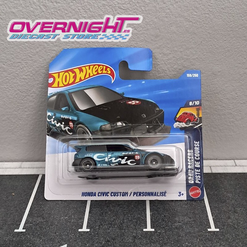 Hot Wheels Honda Civic Custom Drag Racers JJJ81-N521