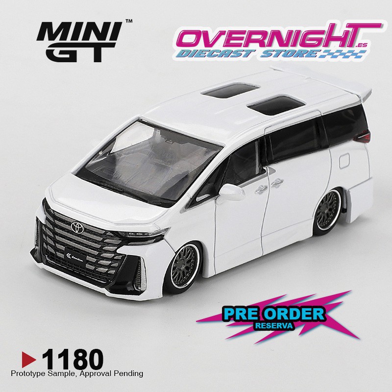 - PREORDER - Mini GT Toyota Vellfire 40 2025 Escala 1/64 MGT01180-L