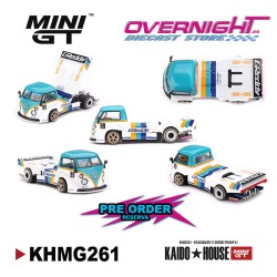 - PREORDER - Mini GT Kaido House T1 Pickup Greddy Pickup V1 1972 Escala 1/64 KHMG261