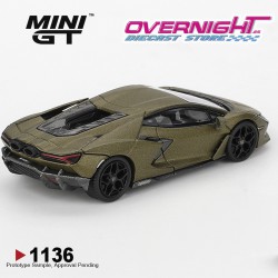 - PREORDER - Mini GT Revuelto Verde Gea Matte 2023 Escala 1/64 MGT01136-L