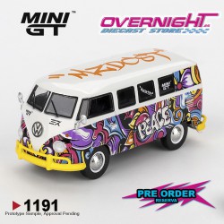 - PREORDER - Mini GT Volkswagen T1 Micro Bus Mizu Design 1967 Escala 1/64 MGT01191-L