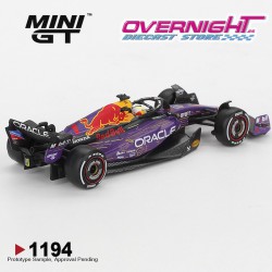 - PREORDER - Mini GT Red Bull Racing Rb19 N1 Max Verstappen Las Vegas Gp Winner 2023 Escala 1/64 MGT01194-L