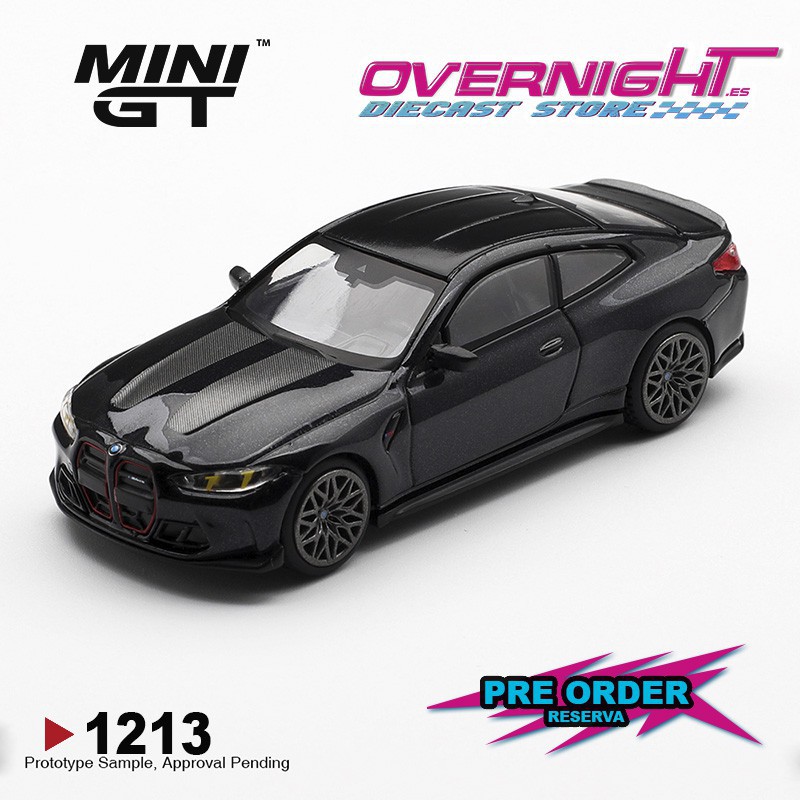 - PREORDER -  Mini GT BMW M4 (G82) CS BLACK SAPPHIRE 2025 MGT01213-L
