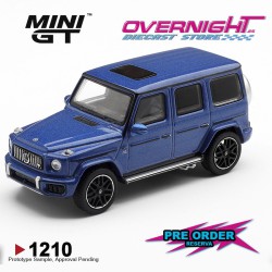 - PREORDER - MERCEDES-BENZ G CLASS 63 AMG DARK BLUE METALLIC 2024 MGT01210-L