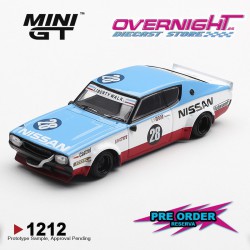- PREORDER - NISSAN GT-R (KPGC110) SKYLINE KENMERI LIBERTY WALK NISSAN RACING 75 CONCEPT 2024 MGT01212-R