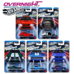 Hot Wheels Silver Series Fast and Furious 2025 pack 5 coches HNR88-979N Dream LineUp