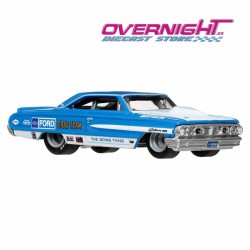 Hot Wheels Premium pack 2 Ford Anglia Racer y Custom 1964 Galaxie JHW50