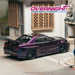 Ignition Nissan Nismo R34 GT-R Z-Tune - Purple Metallic - Escala 1/64 IG3839