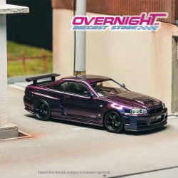 Ignition Nissan Nismo R34 GT-R Z-Tune - Purple Metallic - Escala 1/64 IG3839