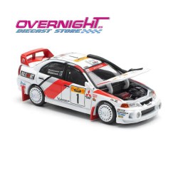 Pop Race Mitsubishi Lancer Evolution IV n1 Safari Rally Kenya 1998 - Escala 1/64 PR640231