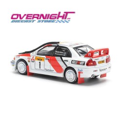 Pop Race Mitsubishi Lancer Evolution IV n1 Safari Rally Kenya 1998 - Escala 1/64 PR640231