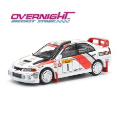 Pop Race Mitsubishi Lancer Evolution IV n1 Safari Rally Kenya 1998 - Escala 1/64 PR640231
