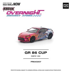 Pop Race Toyota Gr86 Cup 1087X - Escala 1/64 PR640207