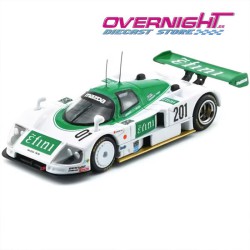 BM Creations Mazda 787B JSPC n201 Efini - Blanco y verde - Escala 1/64 BM64B0434