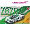 BM Creations Mazda 787B JSPC n201 Efini - Blanco y verde - Escala 1/64 BM64B0434