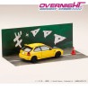 Hobby Japan Honda Civic EK9 - Initial D – amarillo -Escala 1/64 HJDMD007