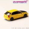 Hobby Japan Honda Civic EK9 - Initial D – amarillo -Escala 1/64 HJDMD007