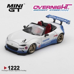 - PREORDER - Mini GT Mazda Mx-5 (Nd) Miata Pandem Imsa 2025 Escala 1/64 MGT01222-L