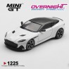 - PREORDER - Mini GT Aston Martin Bds Stratus White 2024 Escala 1/64 MGT01225-L