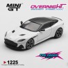 - PREORDER - Mini GT Aston Martin Bds Stratus White 2024 Escala 1/64 MGT01225-L