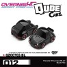 - PREORDER - Mini GT Qube Carz PORSCHE 911 (911) CARRERA RS 2 7 BLACK n12 Blister QZ00702-BL