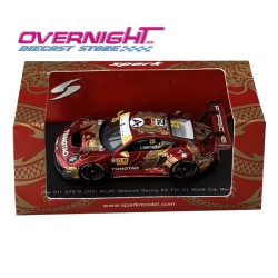 Spark Porsche 911 GT3 R (992) n25 Laurens Vanthoor FIA GT World Cup Macau - Miniatura escala 1/64 64S038