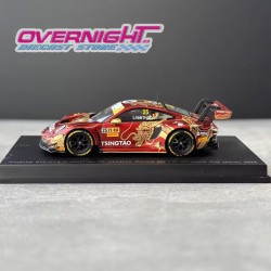 Spark Porsche 911 GT3 R (992) n25 Laurens Vanthoor FIA GT World Cup Macau - Miniatura escala 1/64 64S038