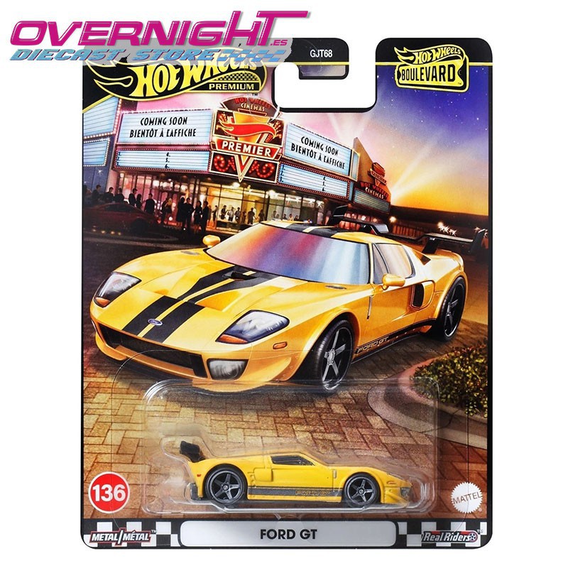 Hot Wheels Premium Ford GT – Boulevard JHW26 - Escala 1/64