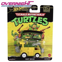 Hot Wheels Premium Party Wagon - Turtles  – Pop Culture HXF04 - Escala 1/64
