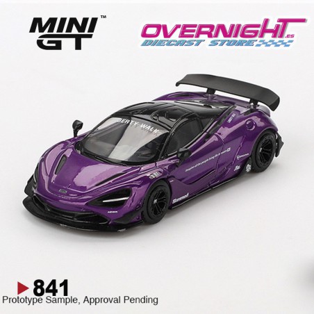 Mini GT Mclaren 720s Lb Works 2020 - escala 1/64 MGT00841-L