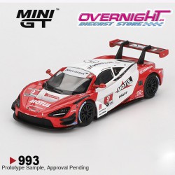 Mini GT Mclaren 720s Gt3 Evo Pfaff Motorsports n9 Laguna Seca 2024 - escala 1/64 MGT00993-L