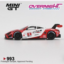 Mini GT Mclaren 720s Gt3 Evo Pfaff Motorsports n9 Laguna Seca 2024 - escala 1/64 MGT00993-L
