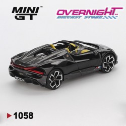 Mini GT Bugatti W16 Mistral Convertible 2024 - escala 1/64 MGT01058-L