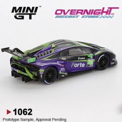 Mini GT Lamborghini Huracan Gt3 Evo2 n78 Forte Racing 24h - escala 1/64 MGT01062-L