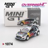 Mini GT Ford Puma Rally 1 n16 Msport Ford Wrt 3rd Place Miniatura escala 1/64 MGT01074-L