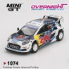 Mini GT Ford Puma Rally 1 n16 Msport Ford Wrt 3rd Place Miniatura escala 1/64 MGT01074-L