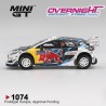 Mini GT Ford Puma Rally 1 n16 Msport Ford Wrt 3rd Place Miniatura escala 1/64 MGT01074-L