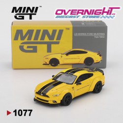 Mini GT Ford Mustang Lb-Works 2015 Miniatura escala 1/64 MGT01077-L