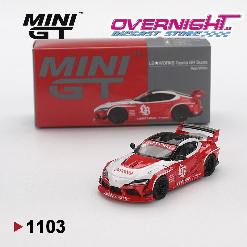 Mini GT Toyota Gr Supra Lb-Works 2025 Miniatura escala 1/64 MGT01103-L