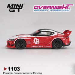 Mini GT Toyota Gr Supra Lb-Works 2025 Miniatura escala 1/64 MGT01103-L