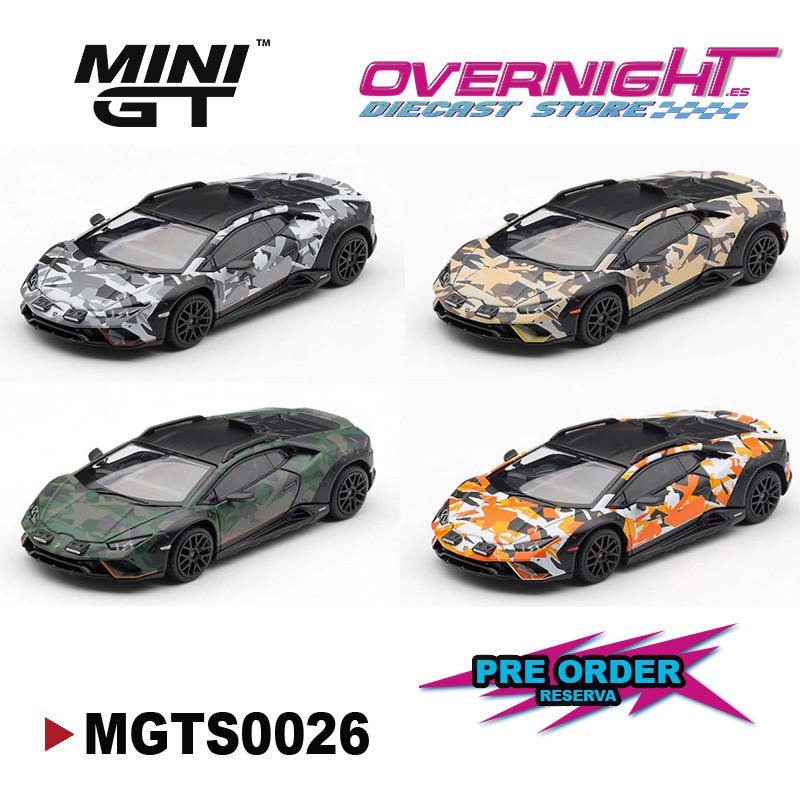 - PREORDER - Mini GT Lamborghini Huracan Sterrato All Terrain Set Escala 1/64 MGTS0026