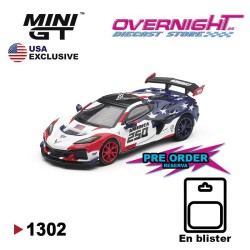 - PREORDER - Mini GT Chevrolet Corvette ZR1 America 250 - Usa Exclusive en Blister Escala 1/64 MGT01302-BL