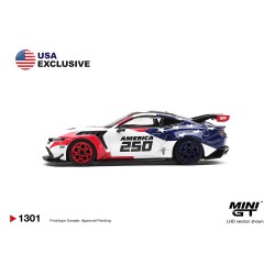- PREORDER - Mini GT Ford Mustang GTD America 250 - Usa Exclusive en Blister Escala 1/64 MGT01301-BL