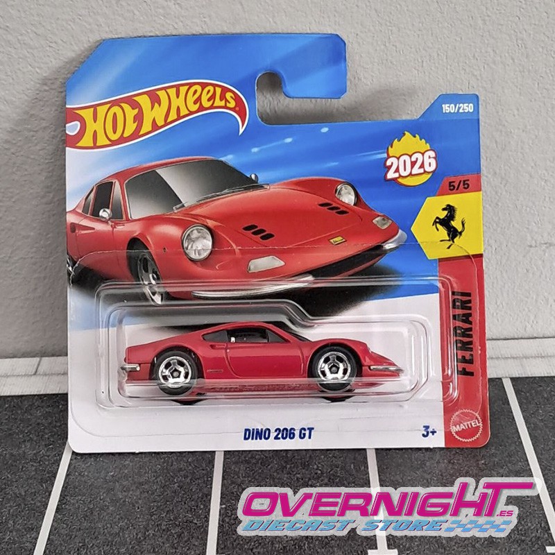 Hot Wheels Dino 206 GT Ferrari JJH56-N521