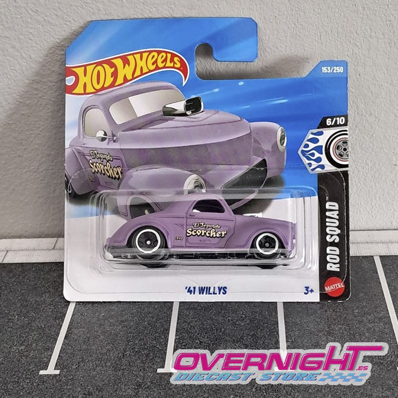 Hot Wheels 41 Willys Rod Squad JJK01-N521